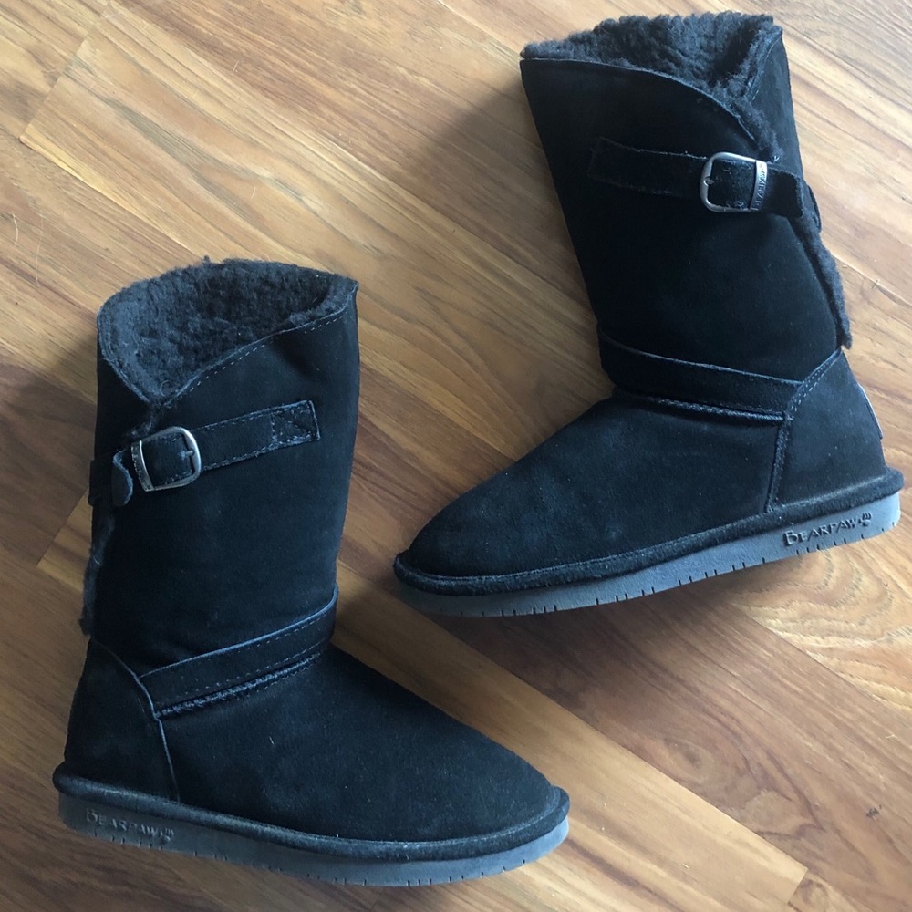 BearPaw Buckle Boots